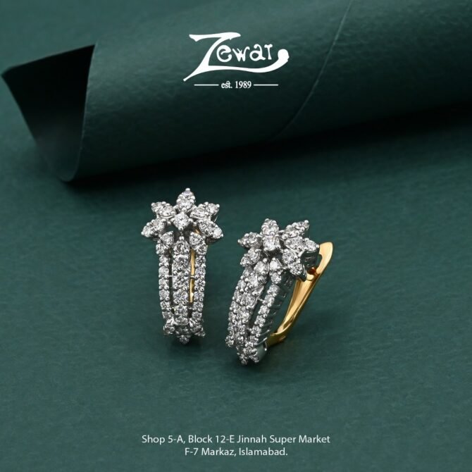 Diamond Earring Design