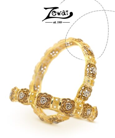 Gold Bangles Design 009