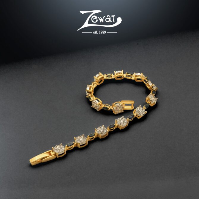 Gold Bracelet Design 084
