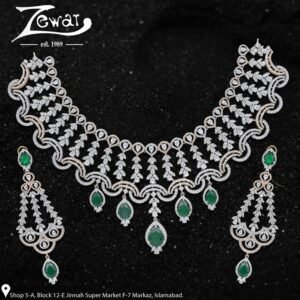 Diamond Necklace Design 017