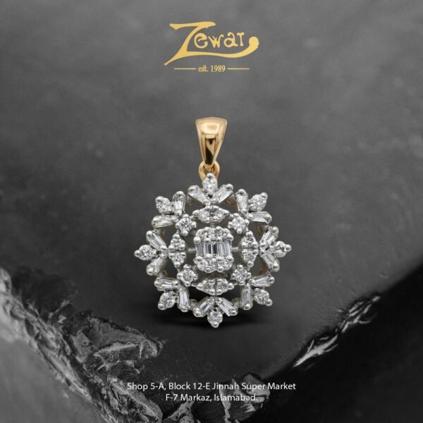 Diamond Pendant Design 014