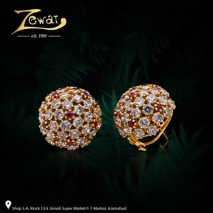 Gold Earring Design 018