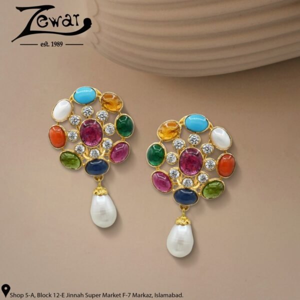 Gold Earring Design 022