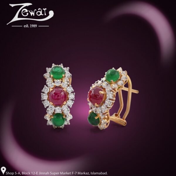Gold Earring Design 026