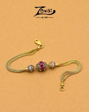 Gold Bracelet Design 092