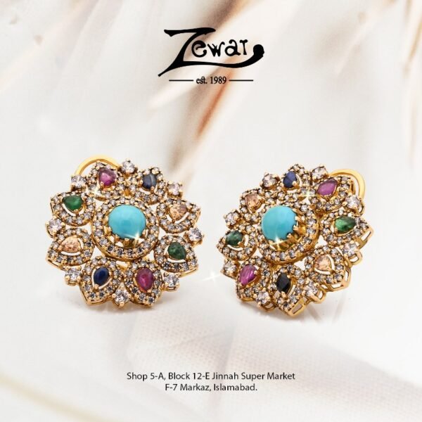 Gold Earring Design 045