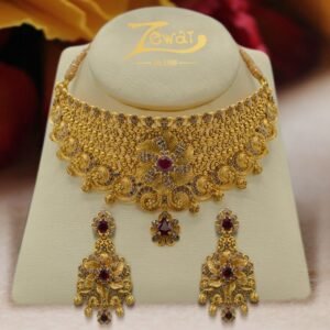 Gold Necklace Design 052