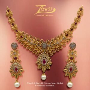 Gold Necklace Design 053