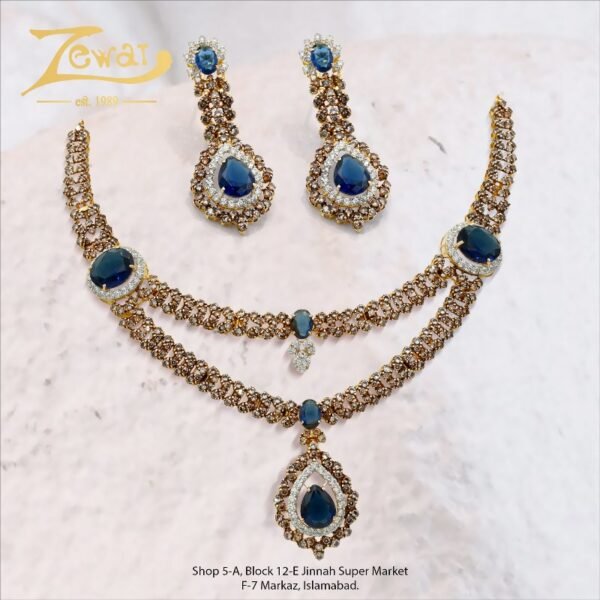Gold Necklace Design 055