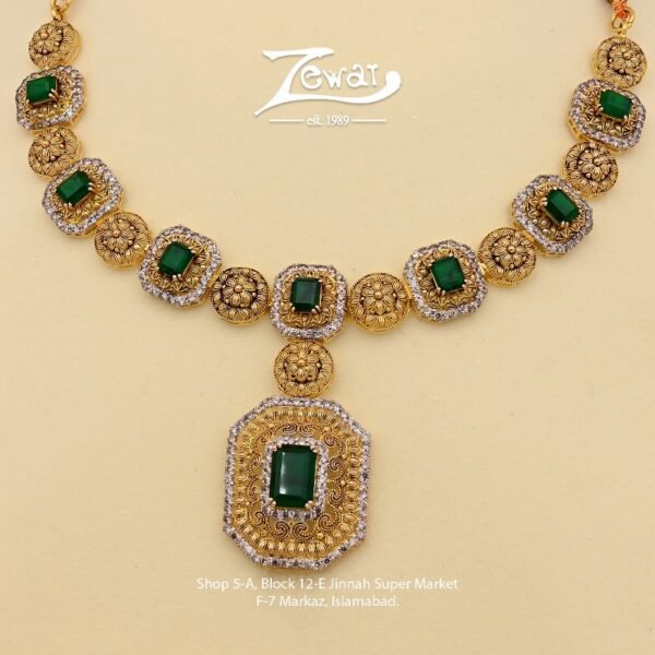 Gold Necklaces Design 059