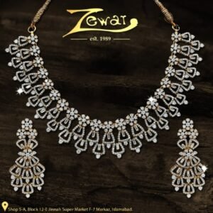 Diamond Necklace Design 004