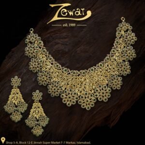Gold Necklace Design 011