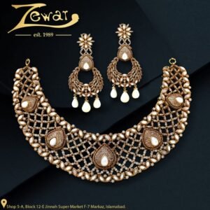 Gold Necklace Design 007