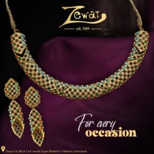 Gold Necklace Design 008