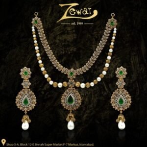 Gold Necklace Design 014