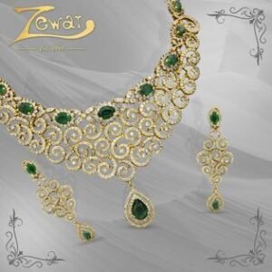 Gold Necklace Design 016