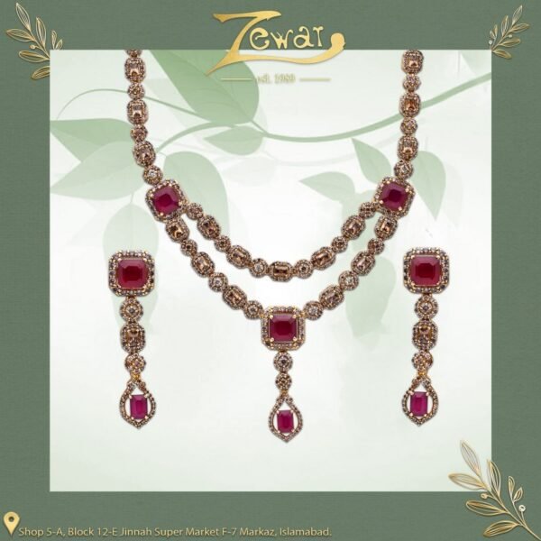 Gold Necklace Design 036