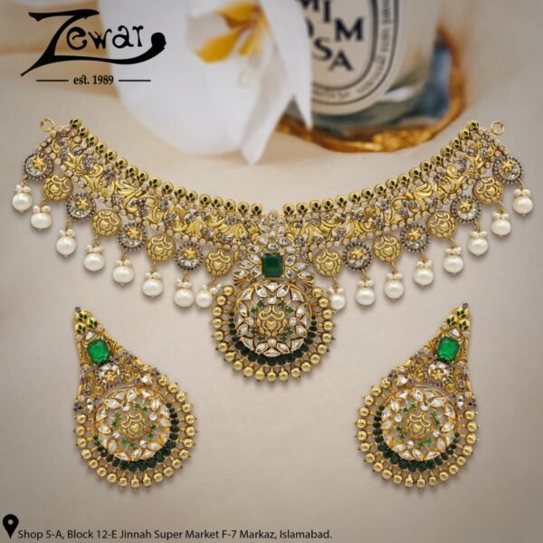 Gold Necklace Design 038