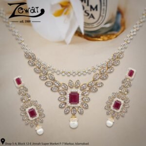 Gold Necklace Design 039