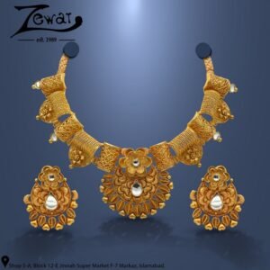 Gold Necklace Design 043