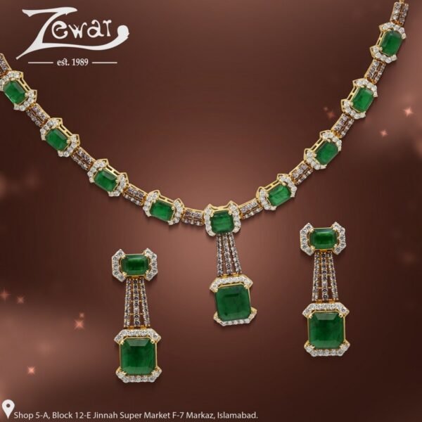 Gold Necklace Design 045